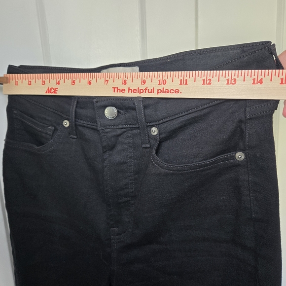 Everlane Women's The Way-High Skinny Jean Size 30 Black Organic Cotton Grunge - Picture 11 of 11
